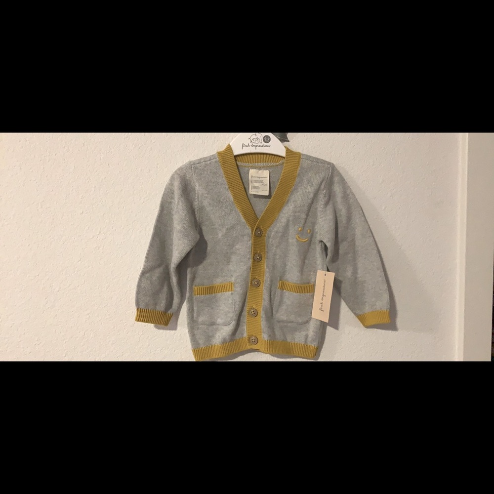 Smiley face Cardigan